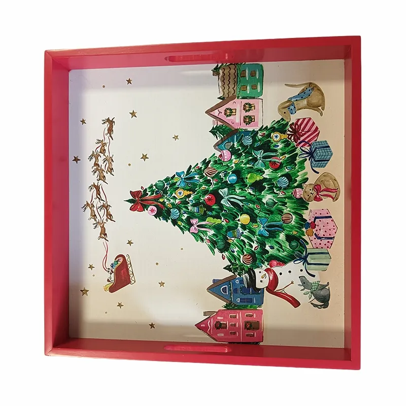 Oak Wood Tray
